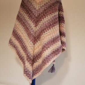 chusta ręcznie robiona długa